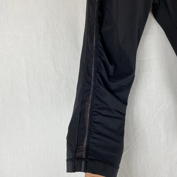 Lululemon Mesh Side Ruched Crop Leggings - Picture 8 of 8